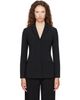 TOTEME TOTEME Black Slim Wool Blazer - 1