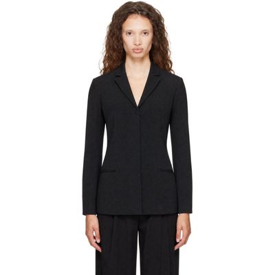 TOTEME TOTEME Black Slim Wool Blazer