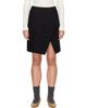 TOTEME TOTEME Black Slit Scuba Midi Skirt - 1