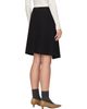 TOTEME TOTEME Black Slit Scuba Midi Skirt - 3