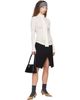 TOTEME TOTEME Black Slit Scuba Midi Skirt - 4