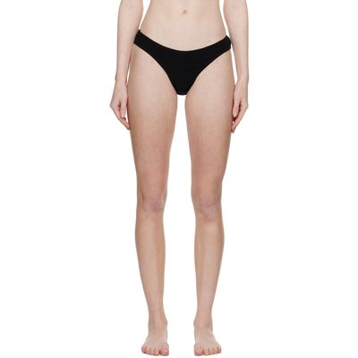 TOTEME TOTEME Black Smocked Bikini Bottoms