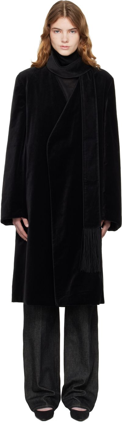 TOTEME TOTEME Black Smoking Coat