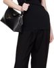 TOTEME TOTEME Black T-Lock Leather Top Handle Bag - 4