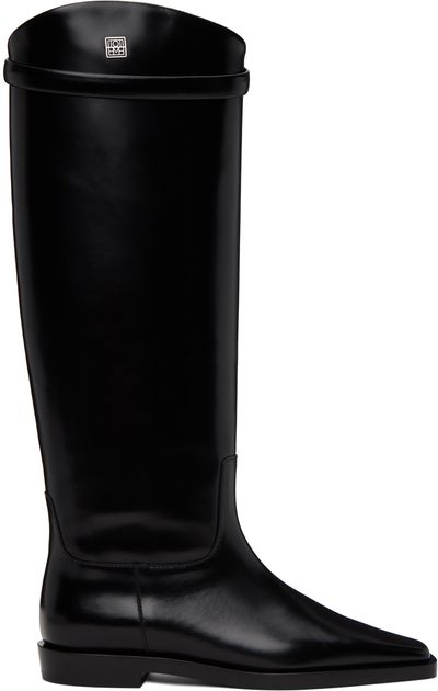 TOTEME TOTEME Black 'The Riding Boot' Tall Boots