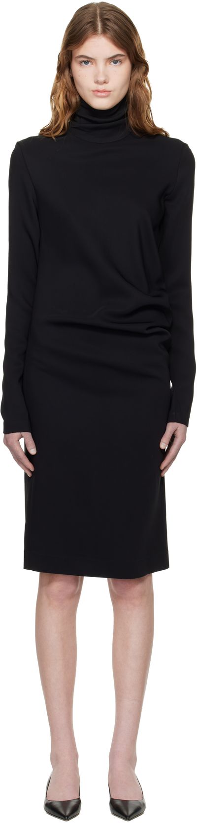 TOTEME TOTEME Black Twist Minidress