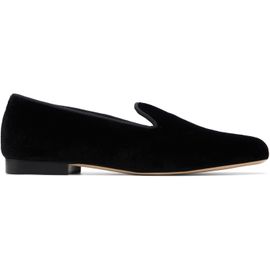 TOTEME TOTEME Black Velvet Loafers