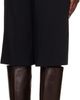 TOTEME TOTEME Black Wide Fluid Shorts - 3