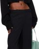 TOTEME TOTEME Black Wide Fluid Shorts - 4