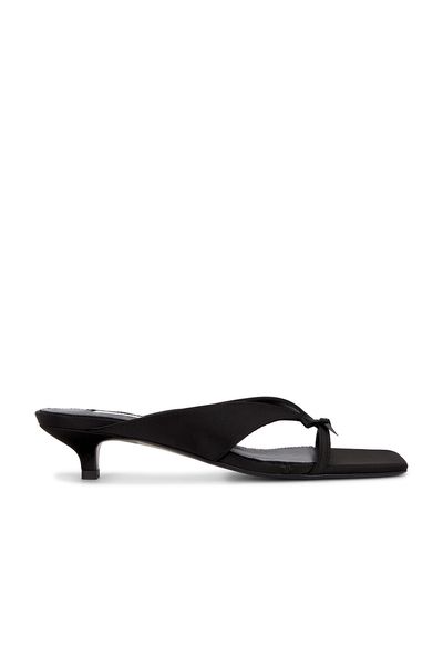Toteme Toteme Bow Satin Sandals