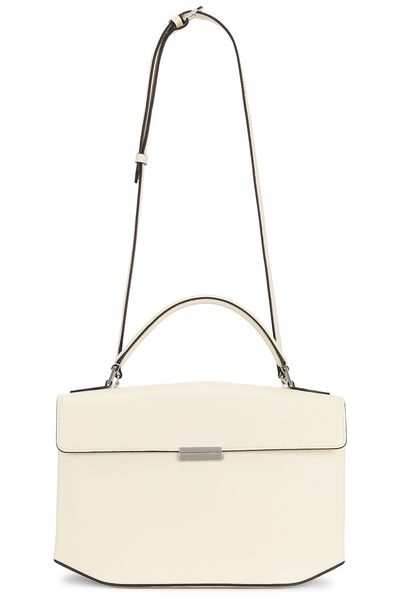 Toteme Toteme Box Grained Leather Top Handle Bag