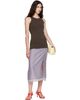 TOTEME TOTEME Brown Classic Compact Knit Tank Top - 4