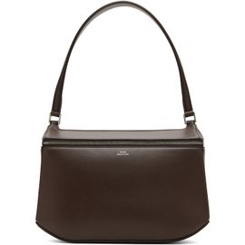 TOTEME TOTEME Brown Clip Leather Shoulder Bag