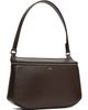 TOTEME TOTEME Brown Clip Leather Shoulder Bag - 2