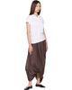 TOTEME TOTEME Brown Cocoon Maxi Skirt - 4
