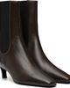 TOTEME TOTEME Brown Leather Mid-Heel Boots - 4