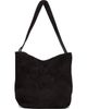 TOTEME TOTEME Brown Medium Belted Suede Tote - 1