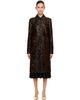 TOTEME TOTEME Brown Pony Hair Coat - 1