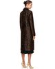 TOTEME TOTEME Brown Pony Hair Coat - 3