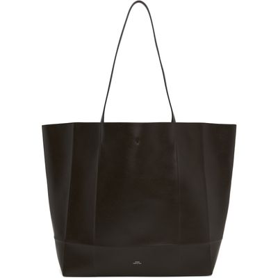 TOTEME TOTEME Brown Roam Leather Tote