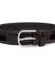 TOTEME TOTEME Brown Slim Croco-Embossed Belt - 1