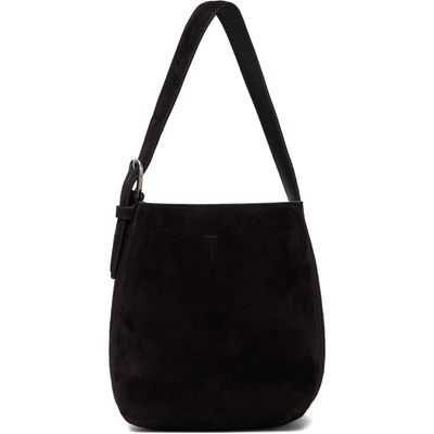 TOTEME TOTEME Brown Small Belted Suede Tote