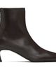 TOTEME TOTEME Brown Soft Nappa Ankle Boots - 1