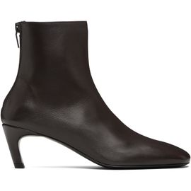 TOTEME TOTEME Brown Soft Nappa Ankle Boots