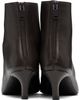TOTEME TOTEME Brown Soft Nappa Ankle Boots - 2