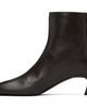 TOTEME TOTEME Brown Soft Nappa Ankle Boots - 3