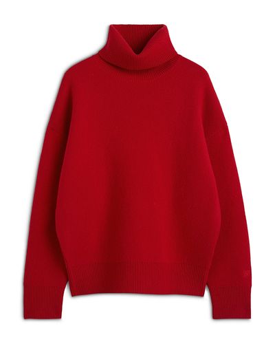Toteme Toteme Cashmere & Wool Stretch Turtleneck Sweater