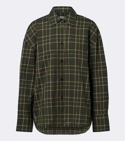 Toteme Toteme Checked cotton shirt