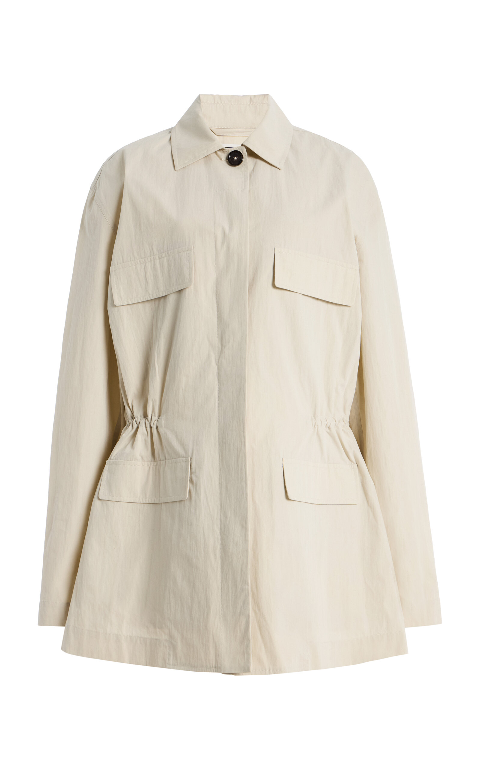 Toteme Toteme Cinched CottonNylon Utility Jacket