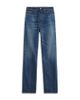Toteme Toteme Classic Slim Denim Full Length Jeans in Faded Blue - 1