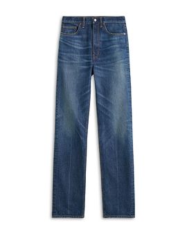 Toteme Toteme Classic Slim Denim Full Length Jeans in Faded Blue