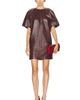 Toteme Toteme Cocoon Leather Dress - 1