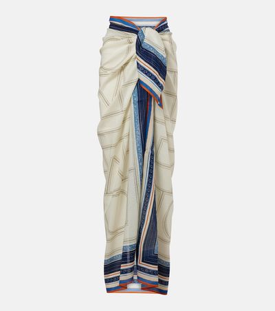 Toteme Toteme Collector printed beach cover-up