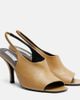 Toteme Toteme Contour leather slingback sandals - 1
