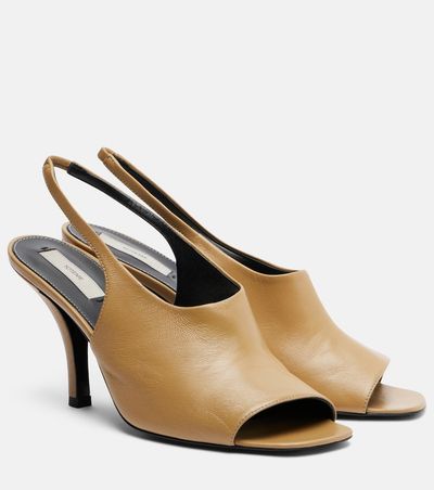 Toteme Toteme Contour leather slingback sandals