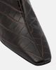 Toteme Toteme Croc-effect leather ankle boots - 6