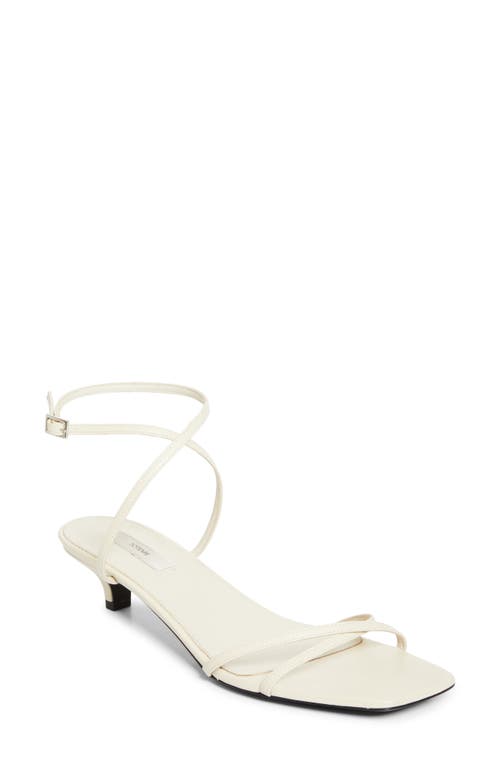 TOTEME TOTEME Crossover Kitten Heel Sandal