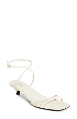 TOTEME TOTEME Crossover Kitten Heel Sandal