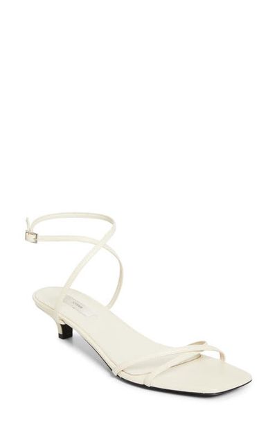 TOTEME TOTEME Crossover Kitten Heel Sandal