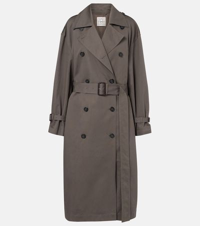 Toteme Toteme Double-breasted cotton-blend trench coat