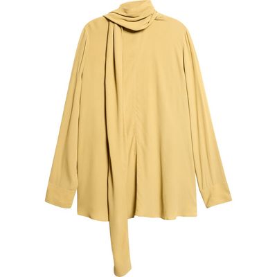 TOTEME TOTEME Drape Scarf Georgette Top