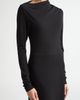 TOTEME TOTEME Draped Long Sleeve Jersey Dress - 4