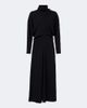 Toteme Toteme Draped turtleneck cady midi dress - 1