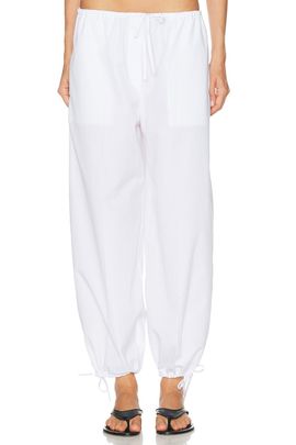 Toteme Toteme Drawstring Cotton Trouser