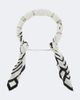 Toteme Toteme Embellished striped silk scarf - 1