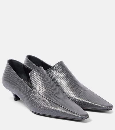Toteme Toteme Embossed leather pumps
